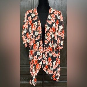 Pink/ cream hydrangeas flowers design wrap/shall- 1 size